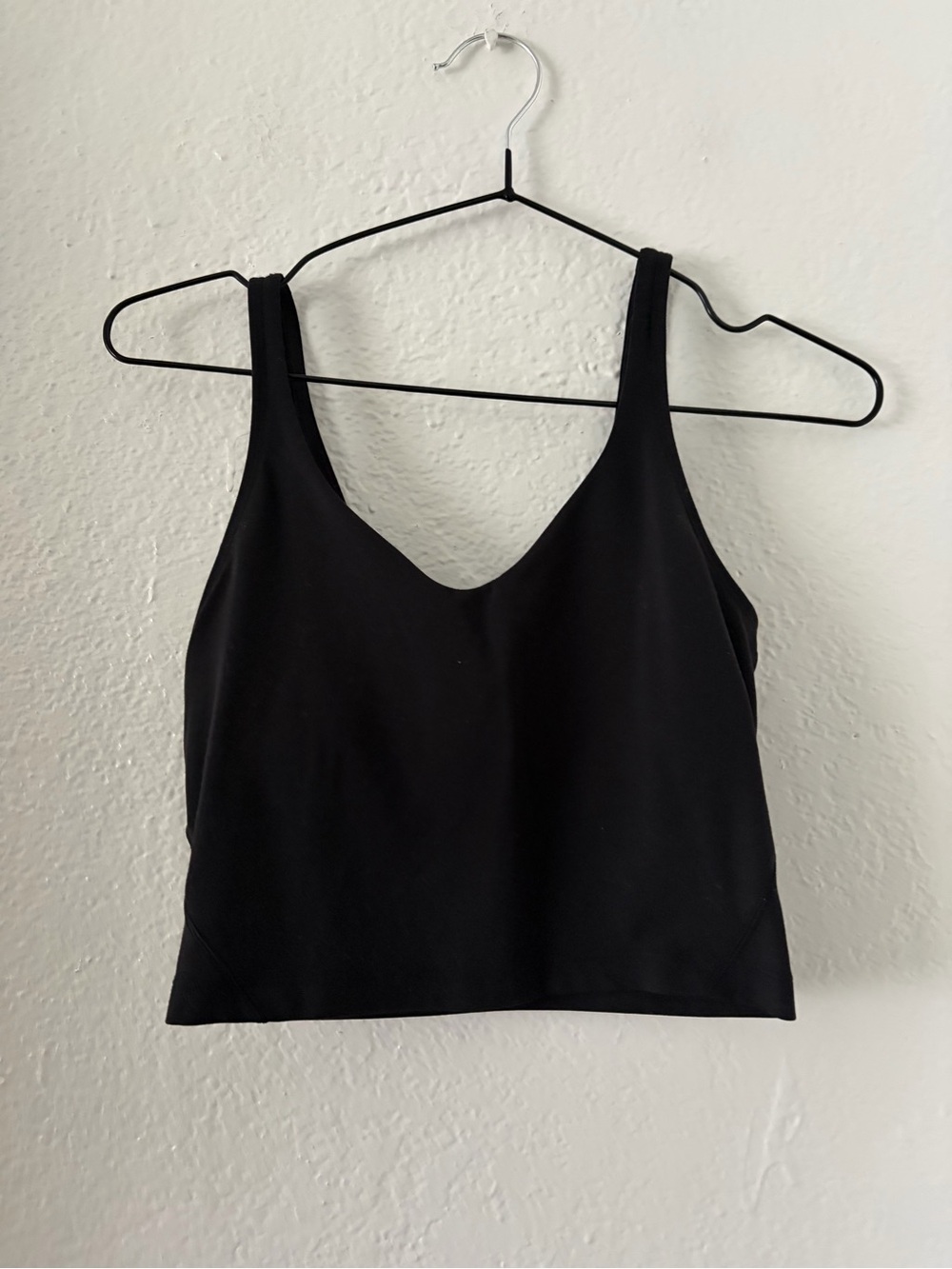 Lululemon Classic Black V-Neck Tank Top